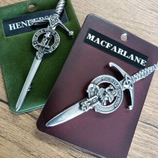 Clan Crest Kilt Pins