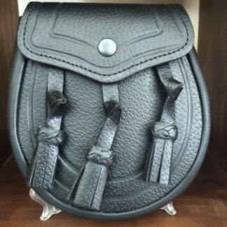 Grained leather day Sporran